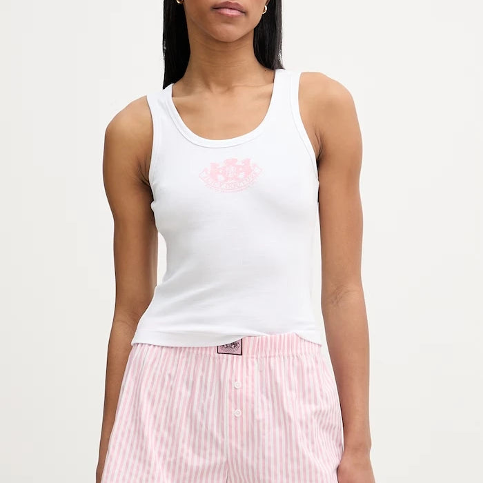 Juicy Couture пижама дамска с памук DOG CREST SET