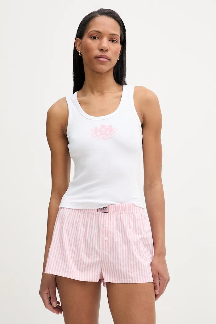 Juicy Couture kadın pamuklu pijama DOG CREST SET