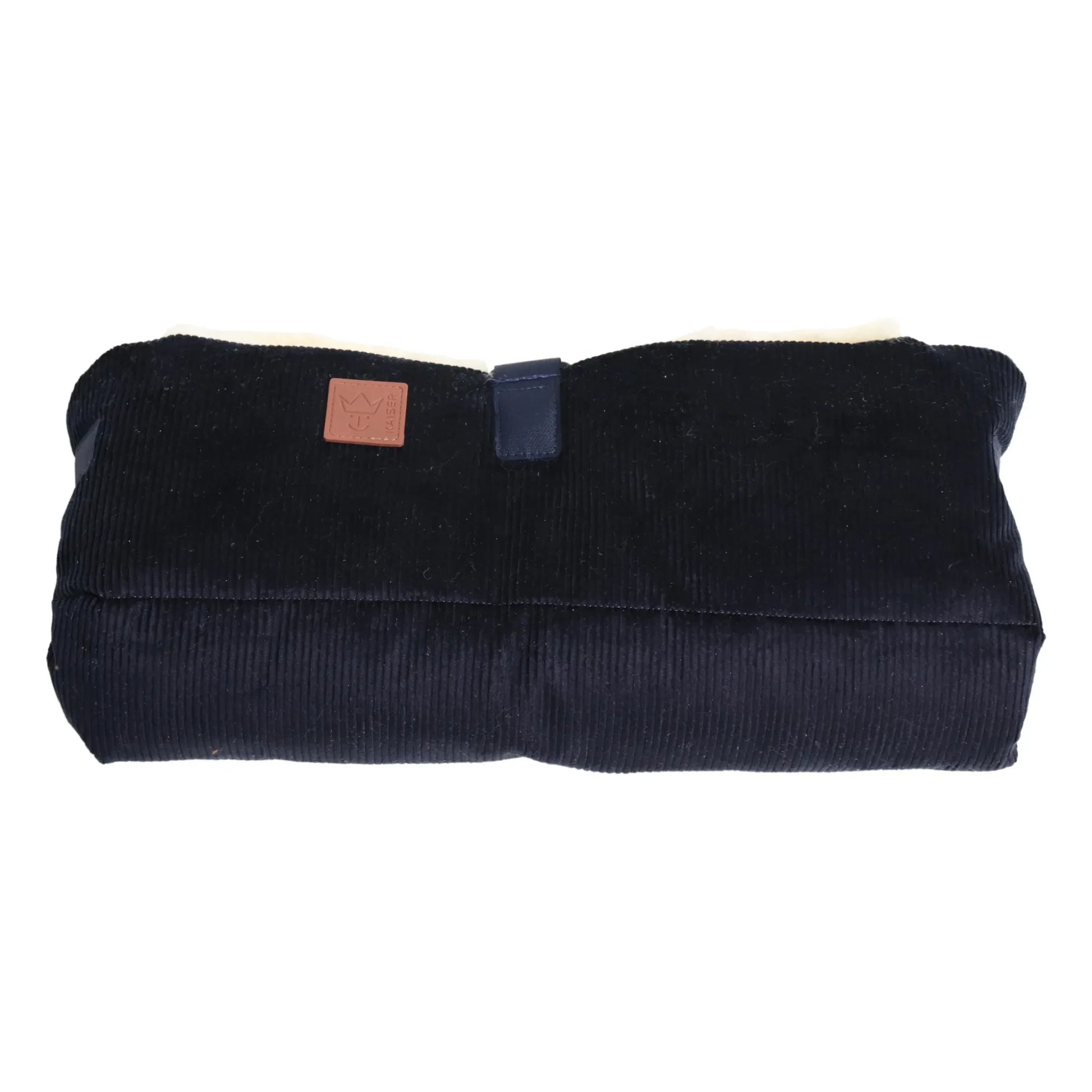 Kaiser - Muffy Lambskin Hand Warmer | Navy blue