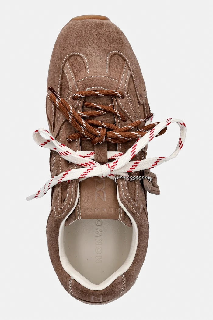 Nokwol Atlas Mushroom Suede kadın süet spor ayakkabı