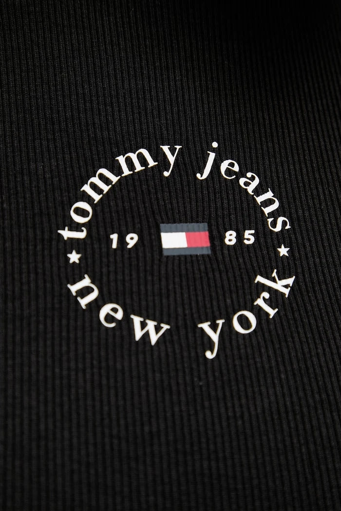 Tommy Jeans тениска дамска от памук с еластан