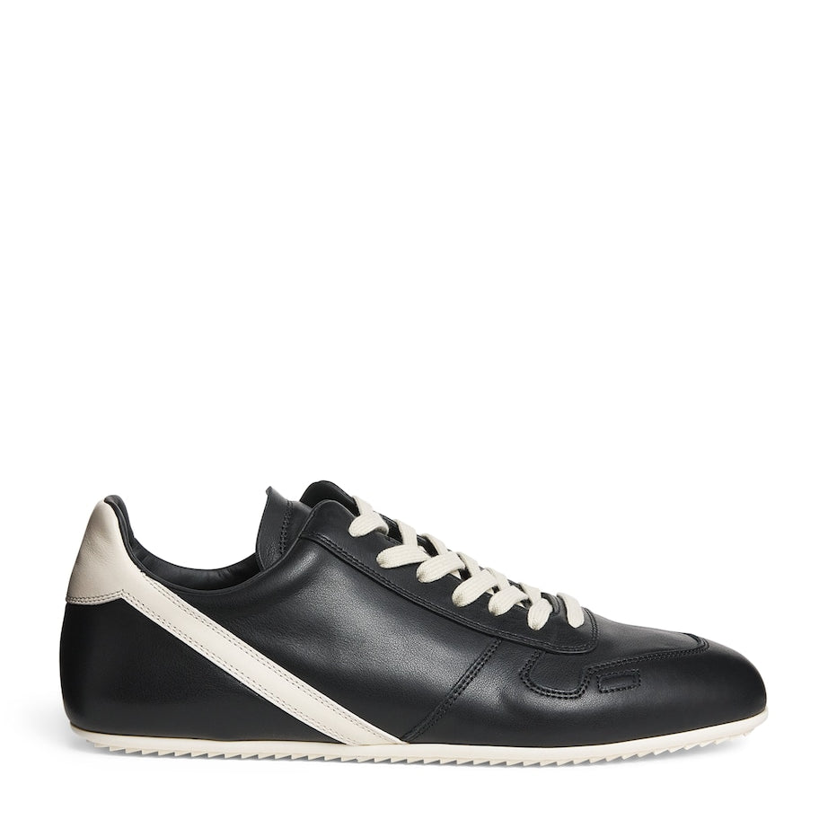 Leather Minimal Low-Top Sneakers