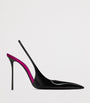Saint Laurent Patent Leather Amalia Slingback Pumps 110