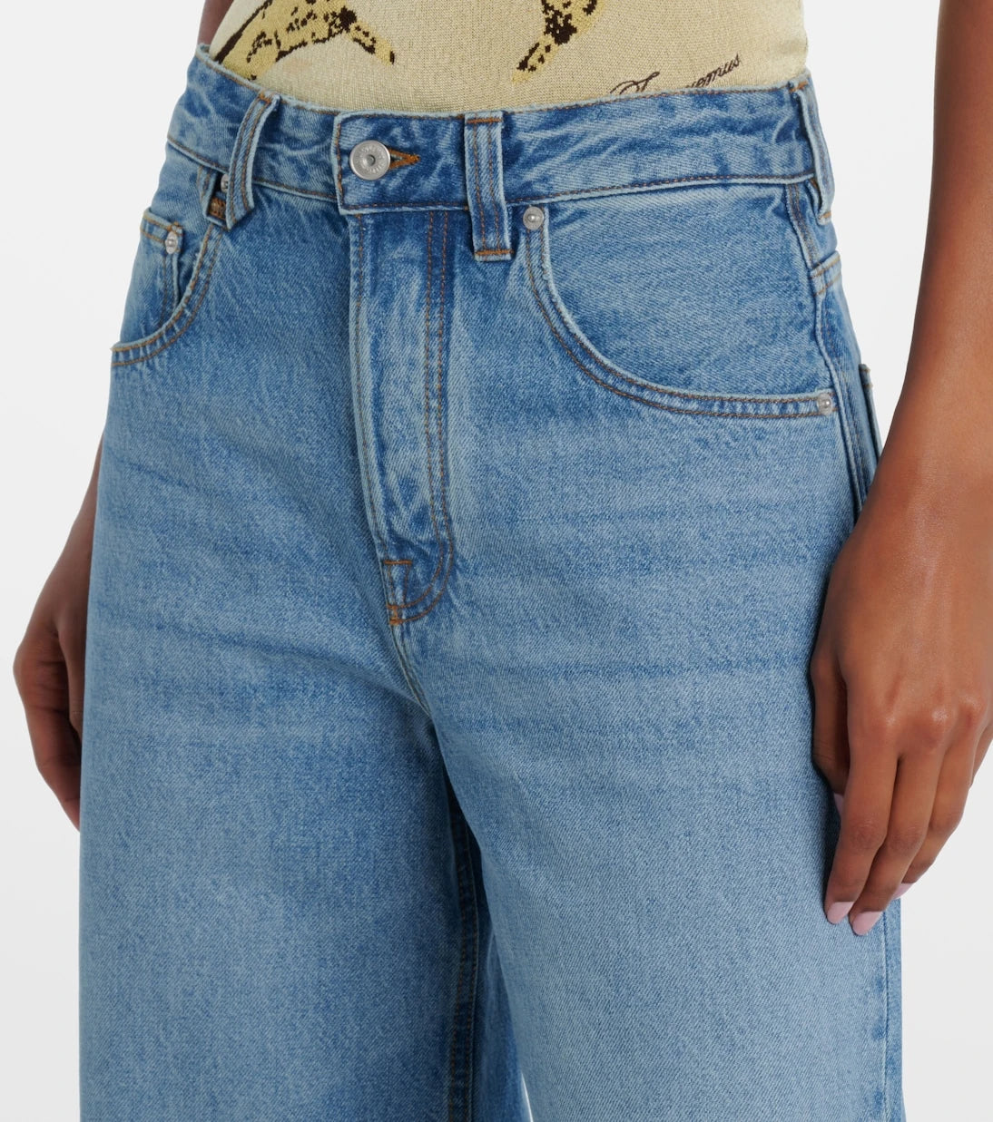 Jacquemus - Le de-Nîmes Large wide-leg jeans