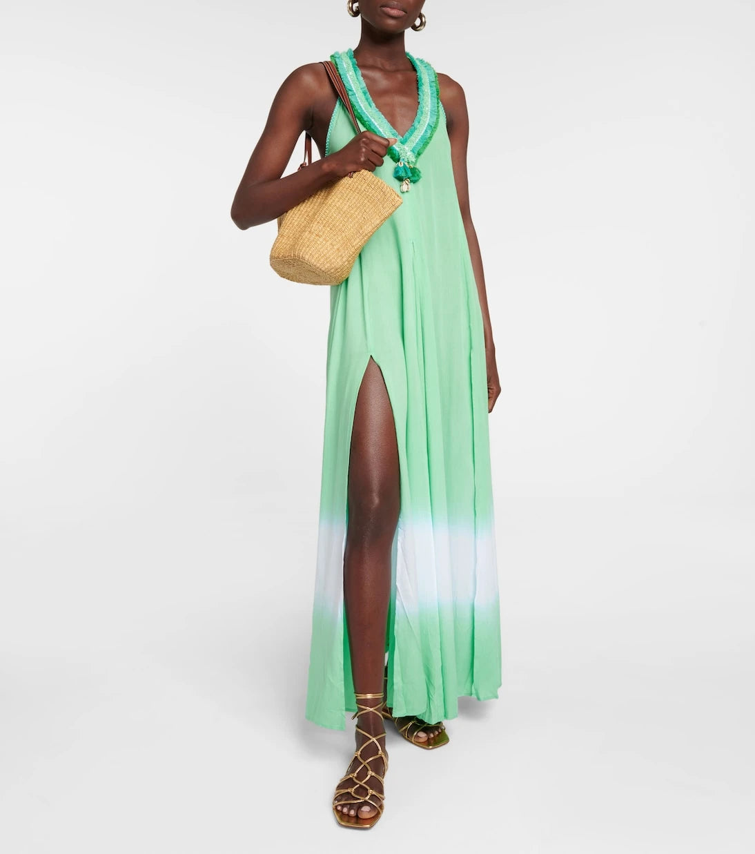 Poupette St Barth - Nava tie-dye maxi dress