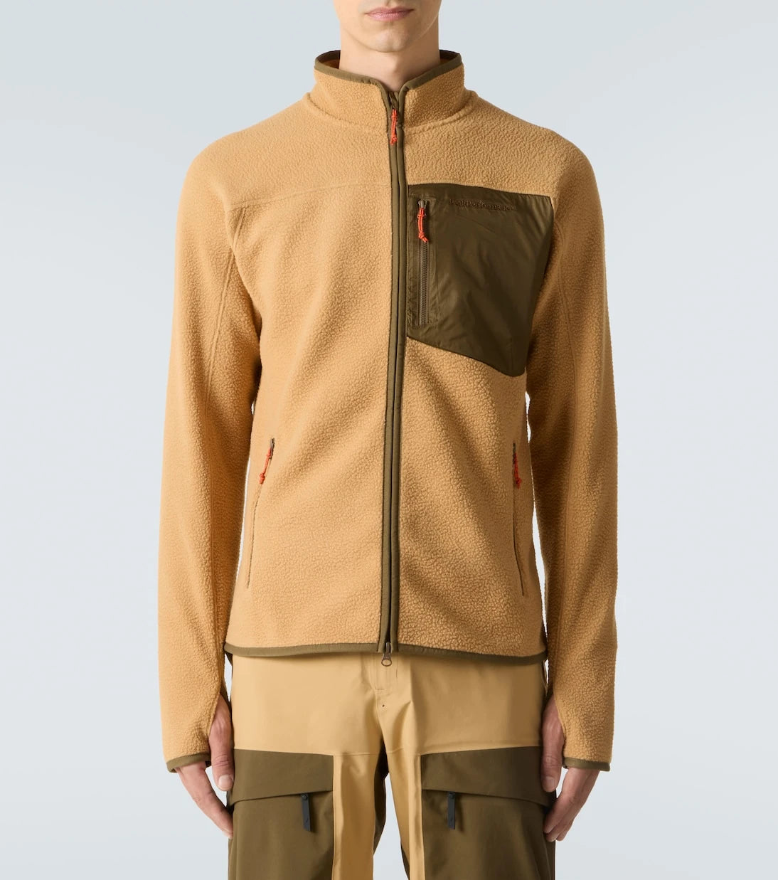 Peak Performance - Pile jersey-lined fleece jacket