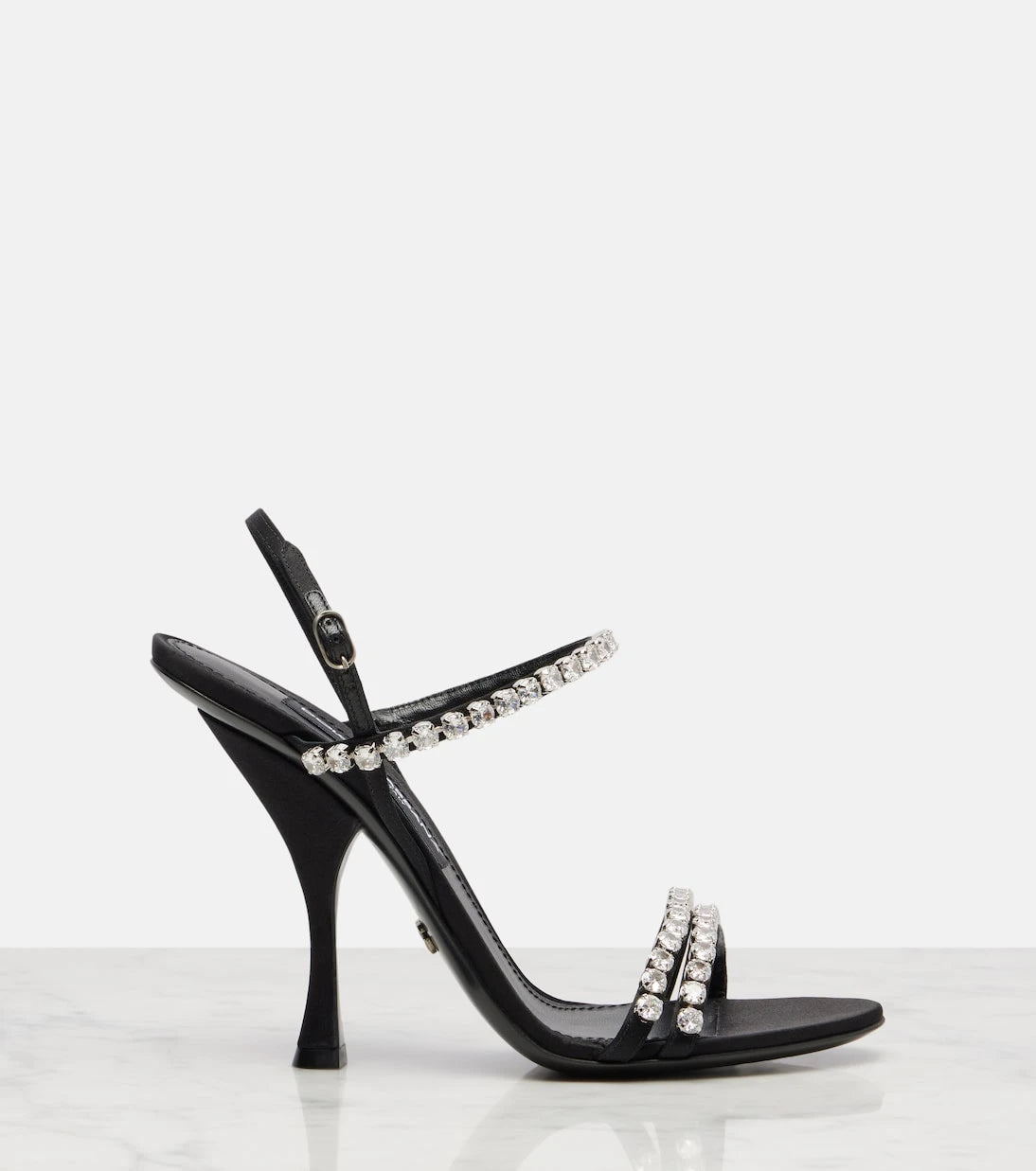 Dolce&Gabbana - Crystal-embellished sandals