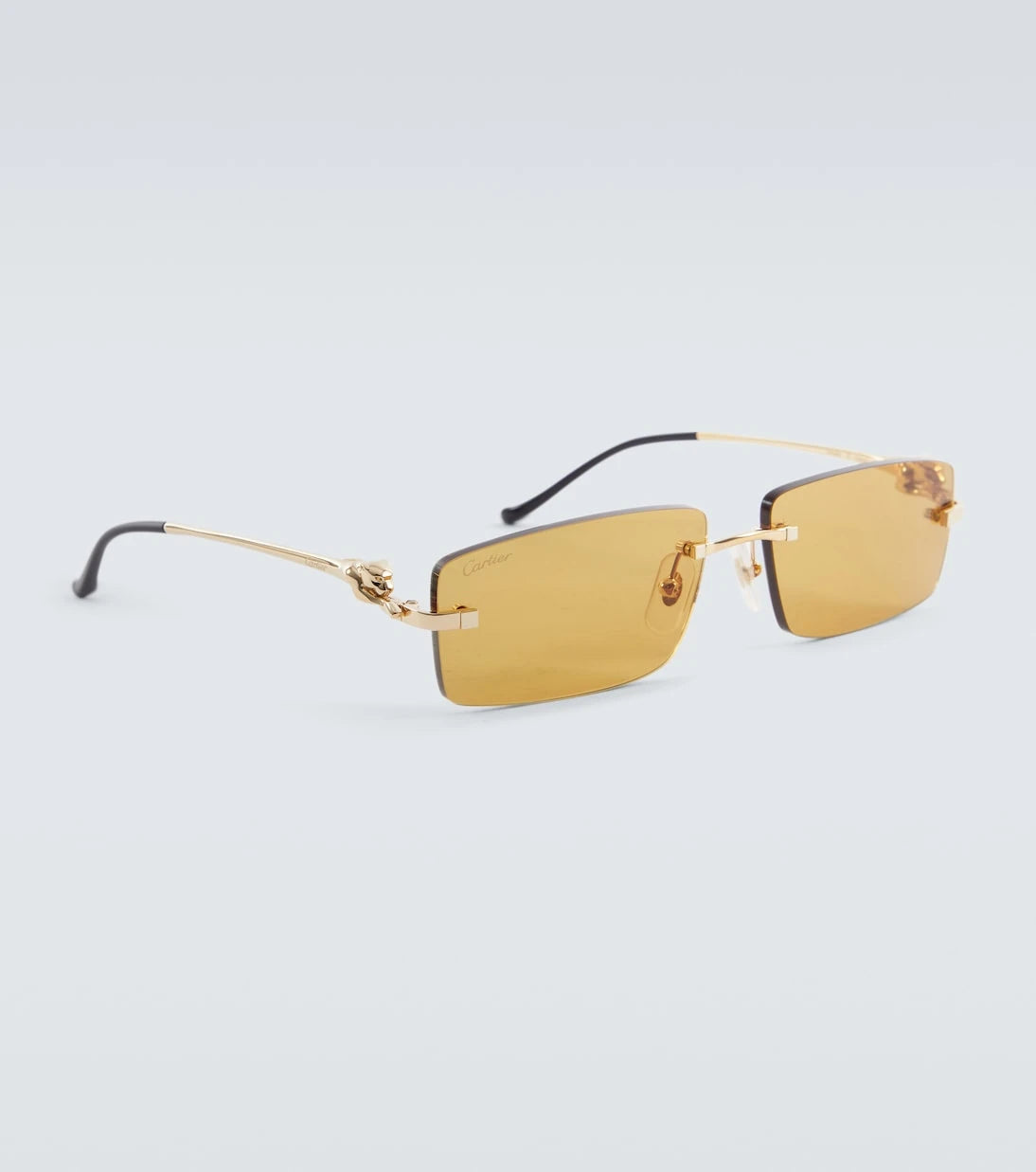 Cartier Eyewear Collection - Panthère de Cartier rectangular sunglasses