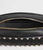 Valentino Garavani Black Mini Leather Rockstud Shoulder Bag