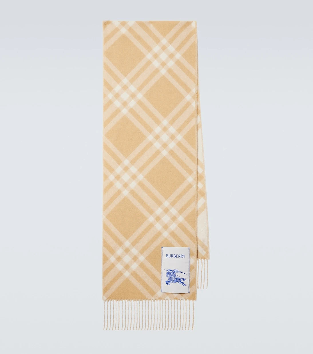 Burberry - وشاح كشمير كاروهات EKD
