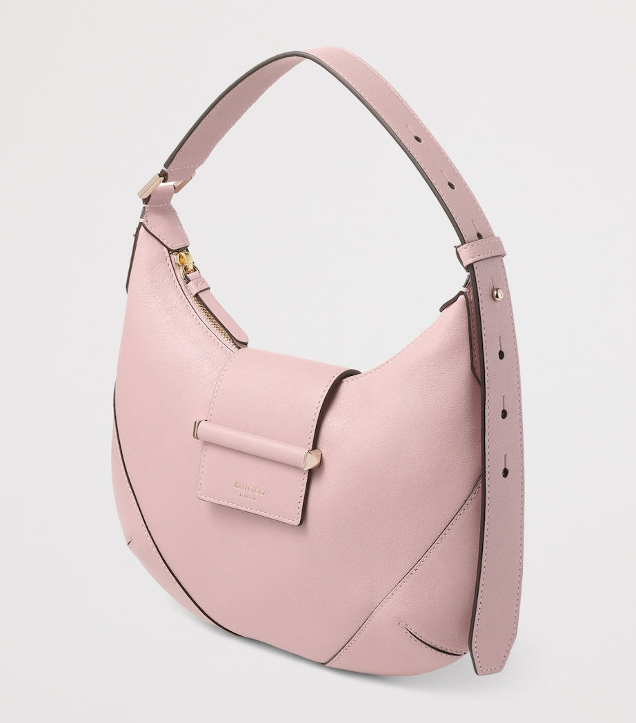 Small Bar Leather Shoulder Bag