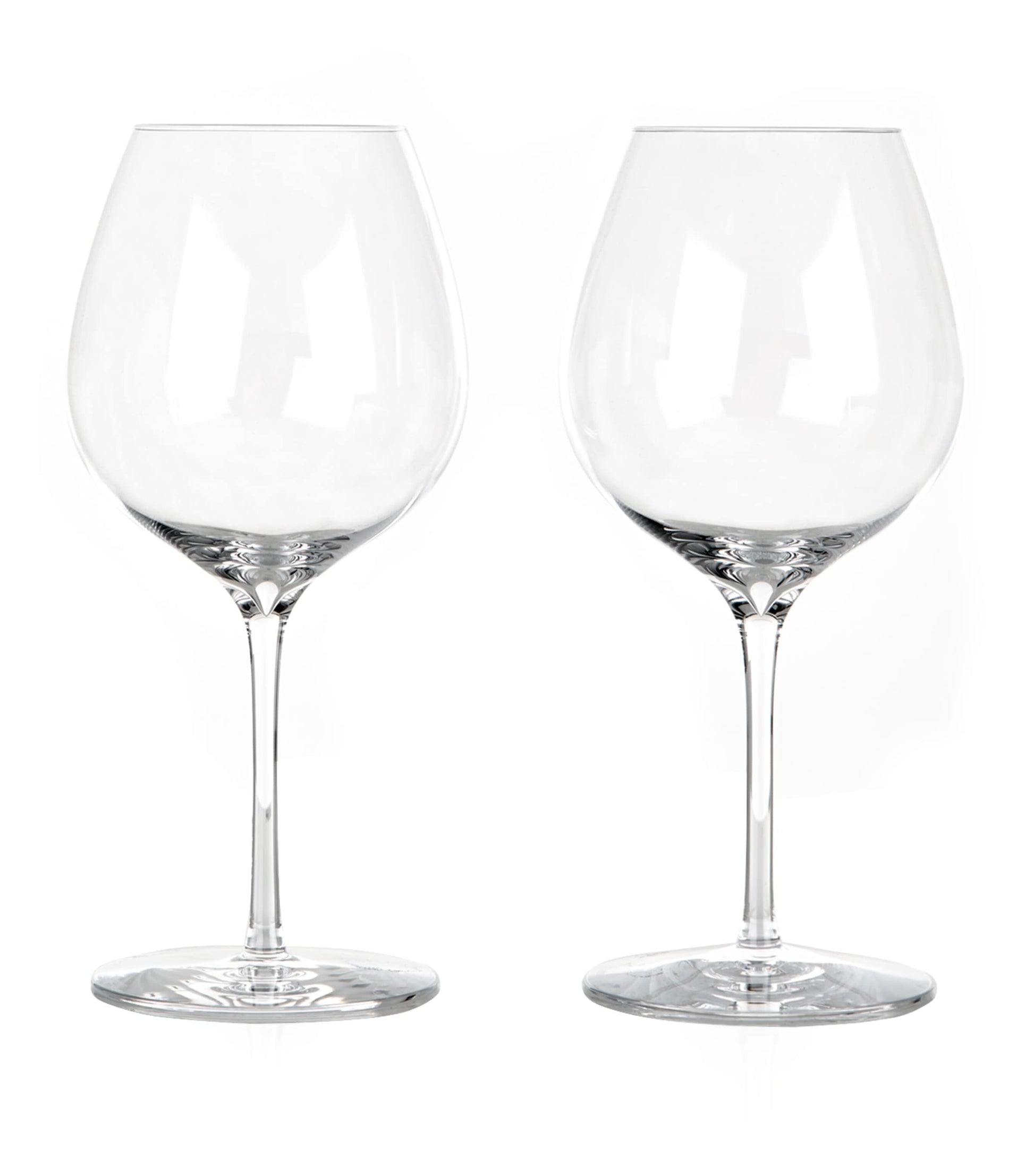 Set of 2 Elegance Merlot Wine Glasses