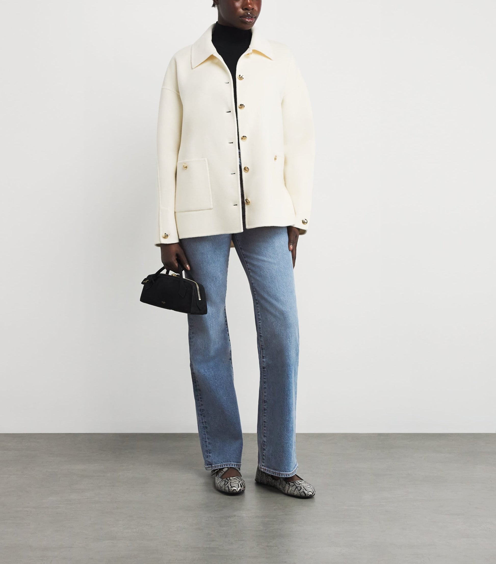 FRAME The Pixie Arrow Bootcut Jeans