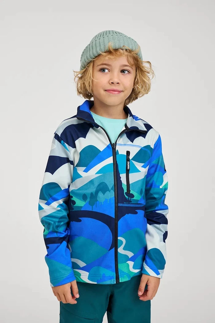 Çocuklar için polar fermuarlı sweatshirt Iisisti