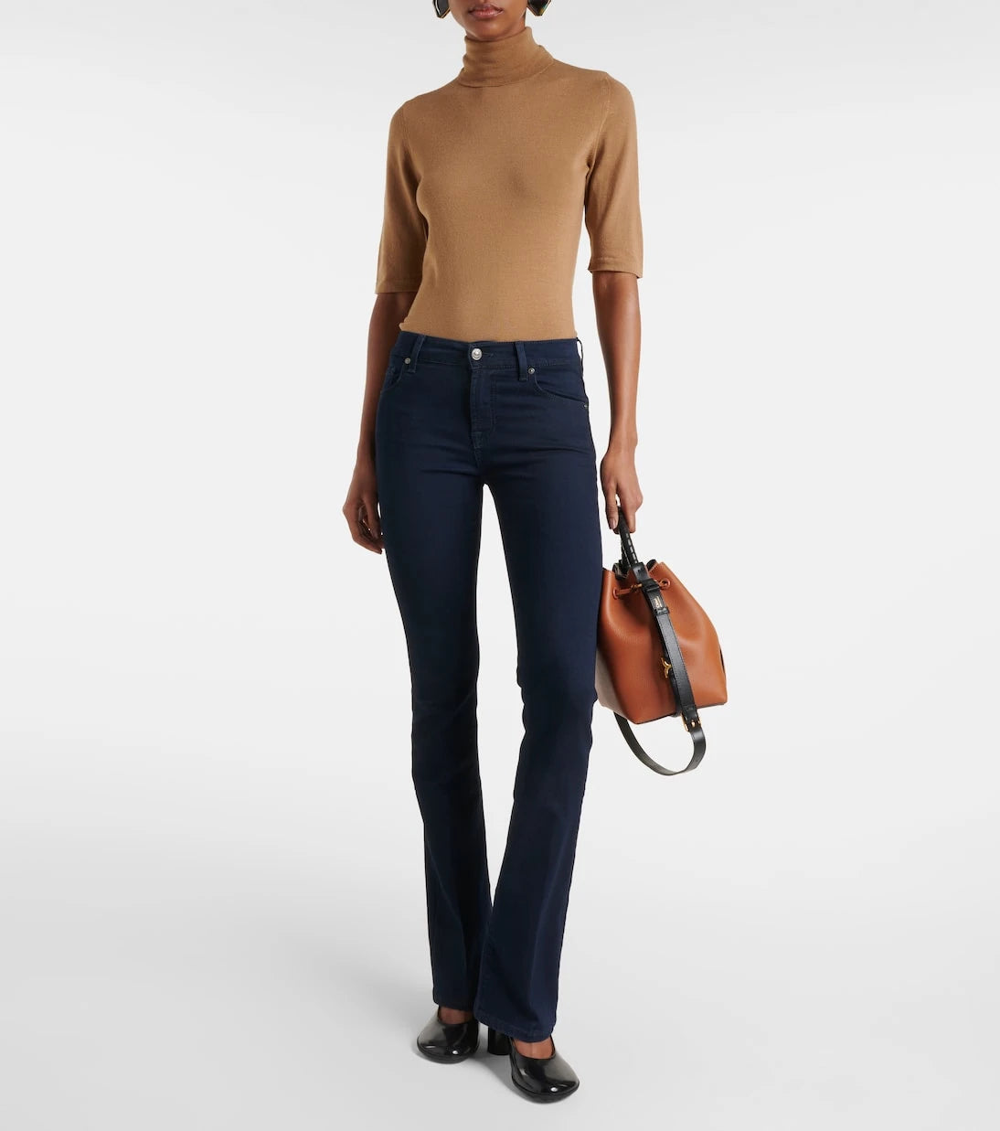 7 For All Mankind - Mid-rise bootcut jeans