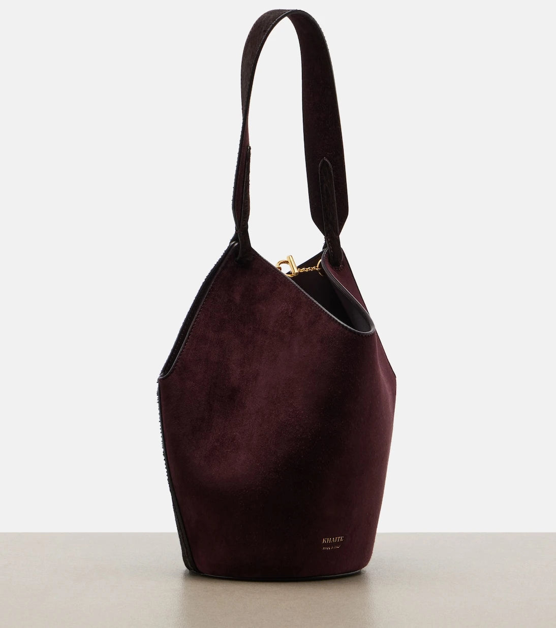 Khaite - Lotus Mini calf hair tote bag