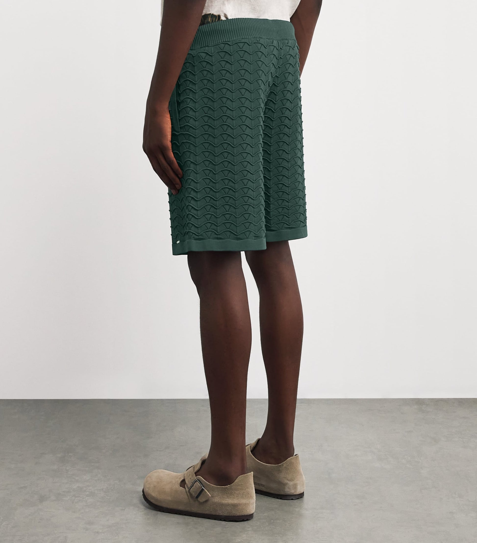 CHÉ Ripple Knitted Shorts