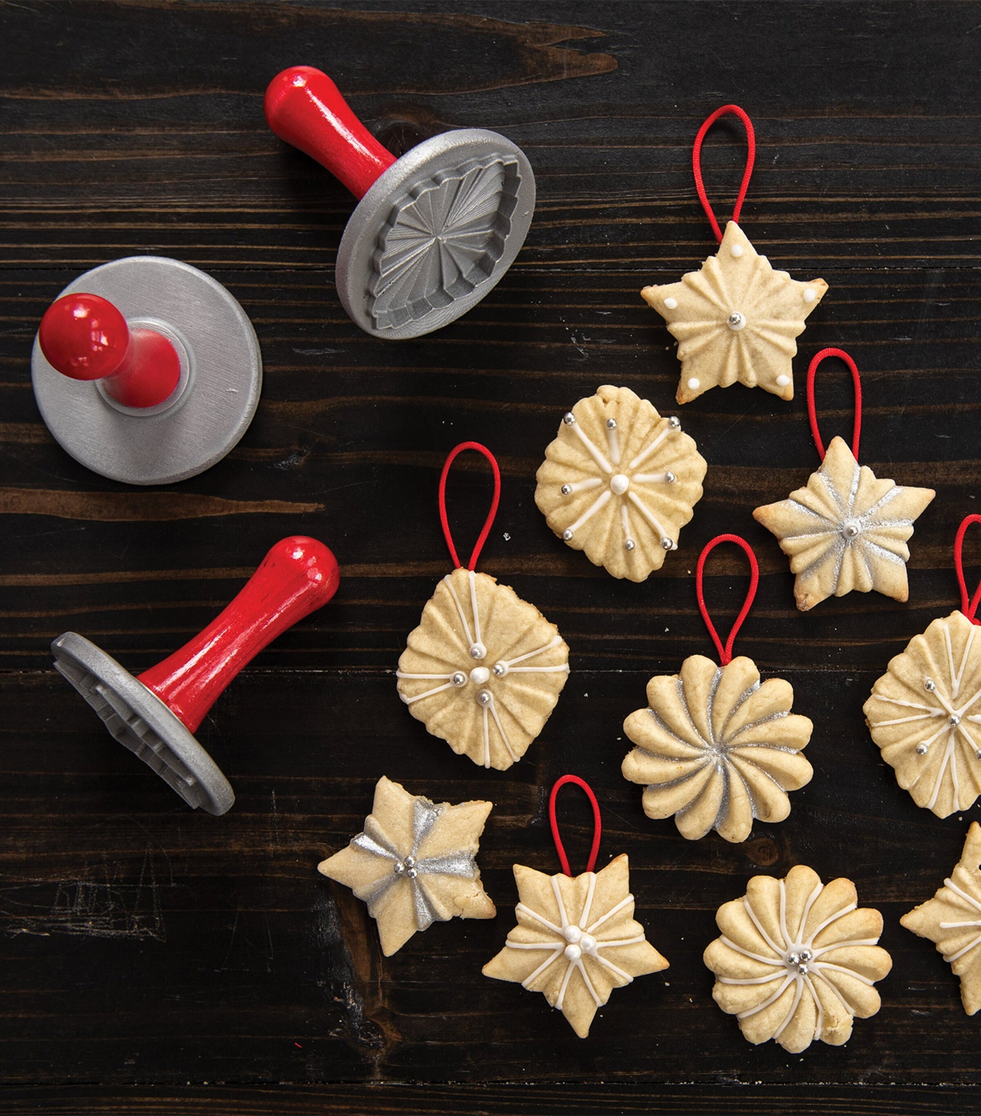 Pretty Pleated Cookie Stamps