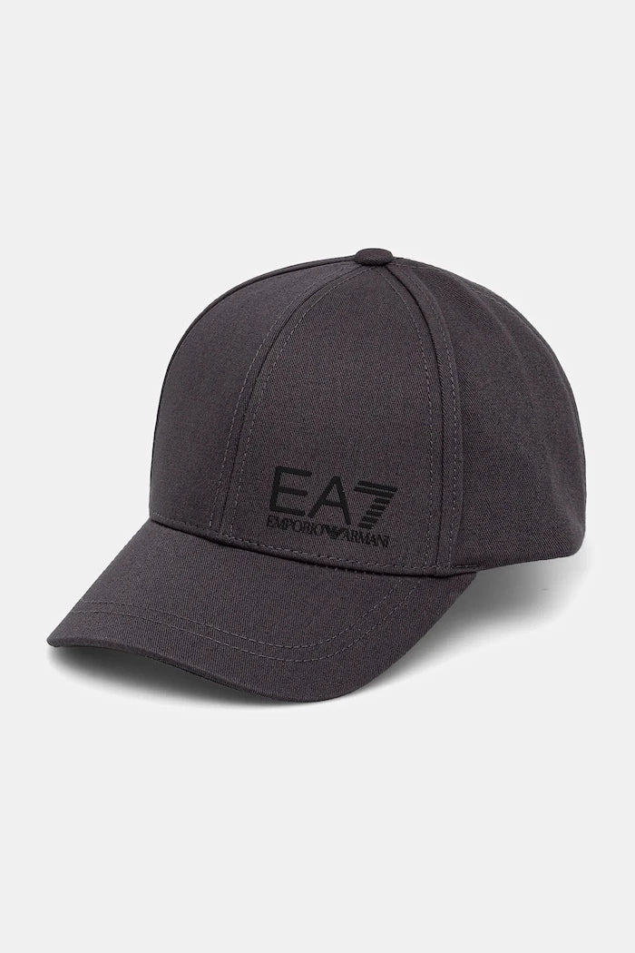 EA7 Emporio Armani pamuklu siperlikli şapka