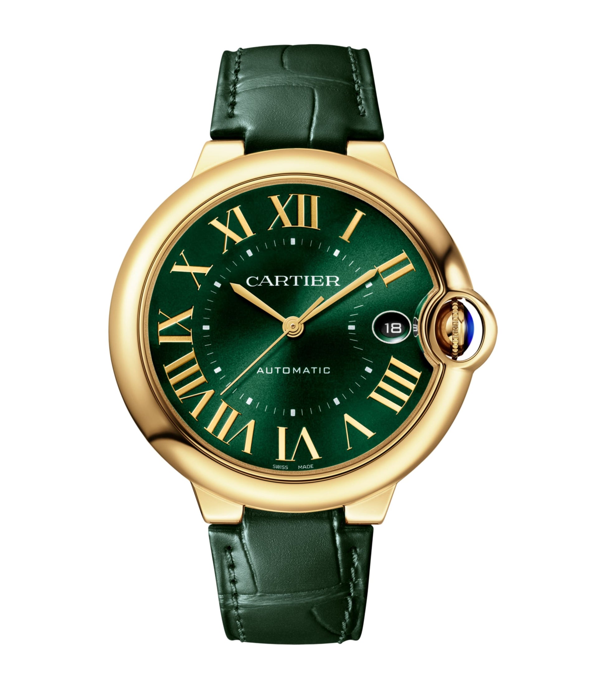 Yellow Gold Ballon Bleu de Cartier Watch 40mm