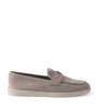 Suede Triangle Loafers