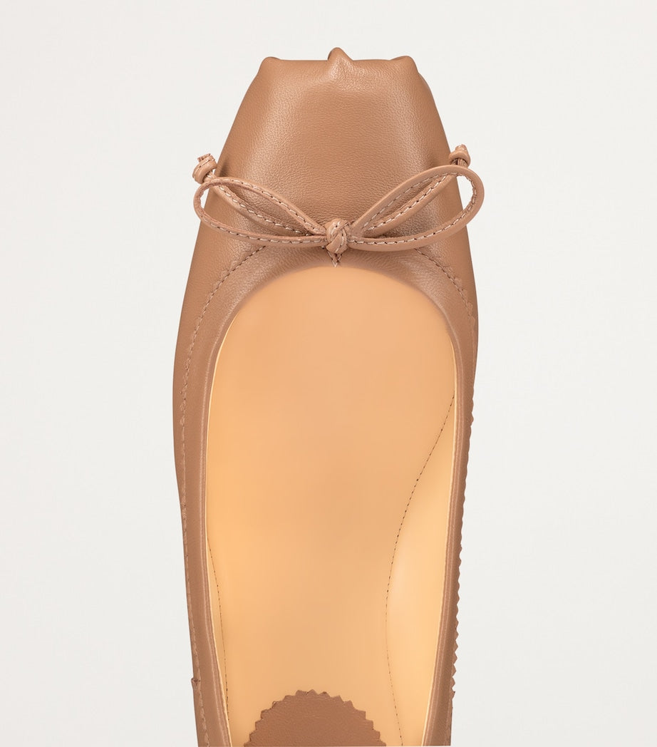 Nude Mamadrague Leather Ballet Flats
