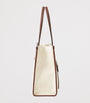 Burberry Beige Medium Canvas Freya Tote Bag