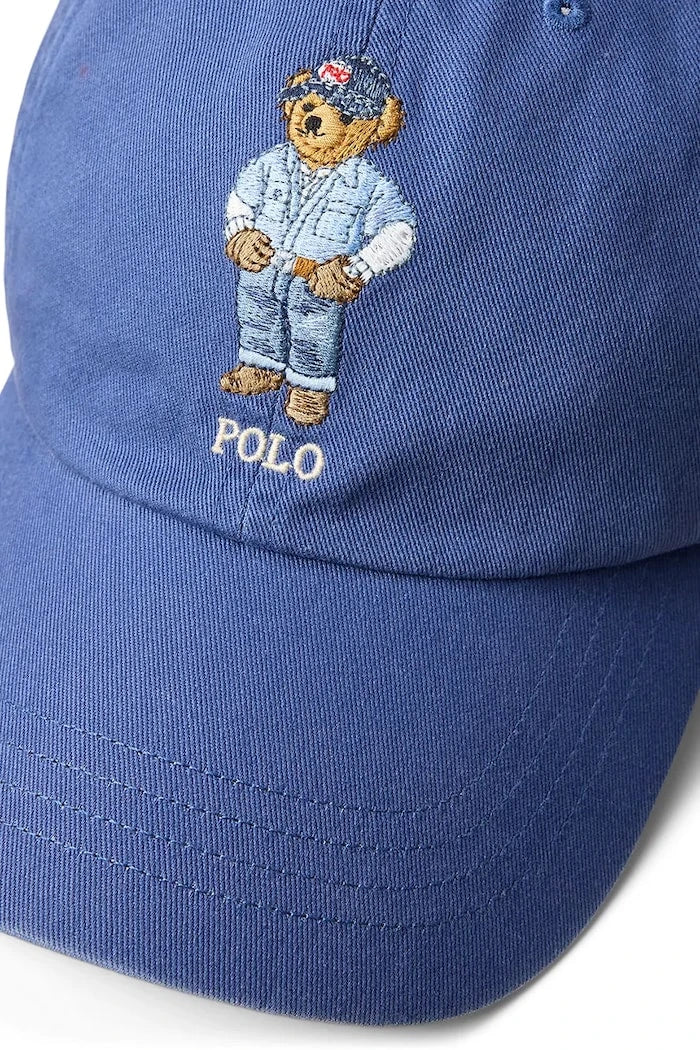 Памучна шапка с козирка Polo Ralph Lauren