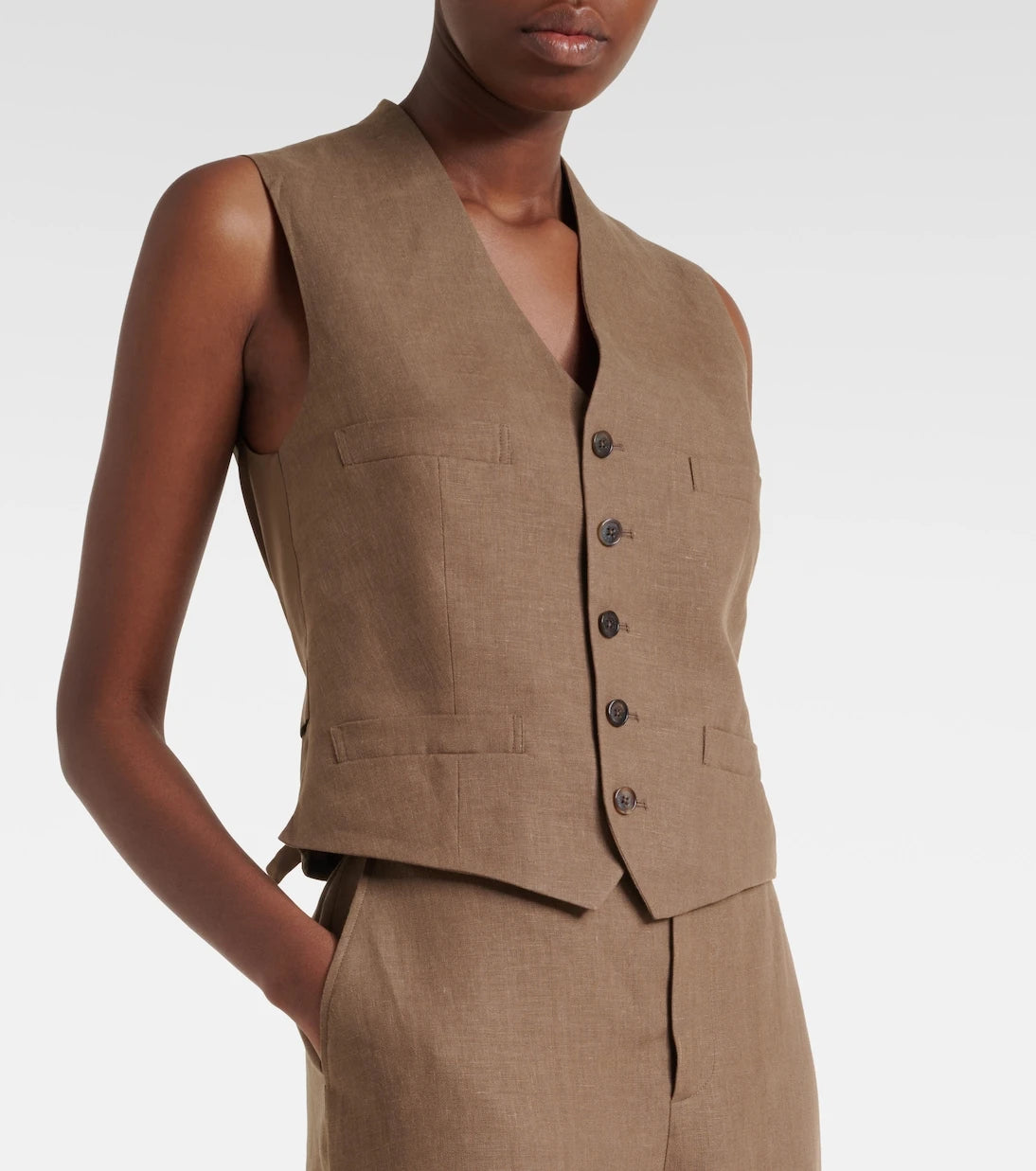 Ralph Lauren Collection - Jaiden linen vest