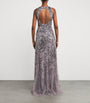 Zuhair Murad Silver Embellished Gown