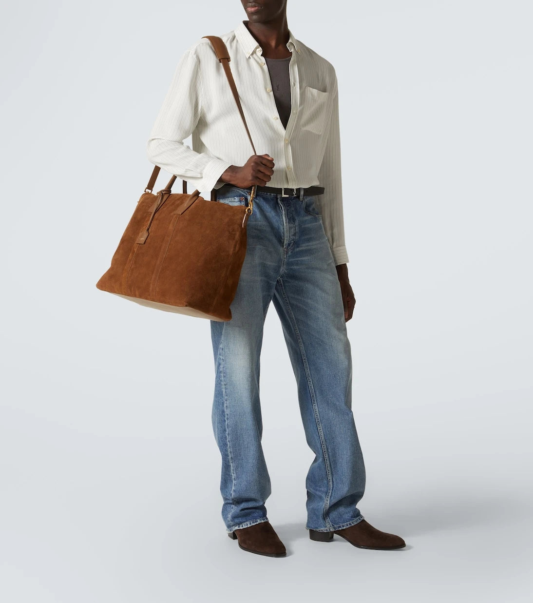 Saint Laurent - Wyatt suede Chelsea boots
