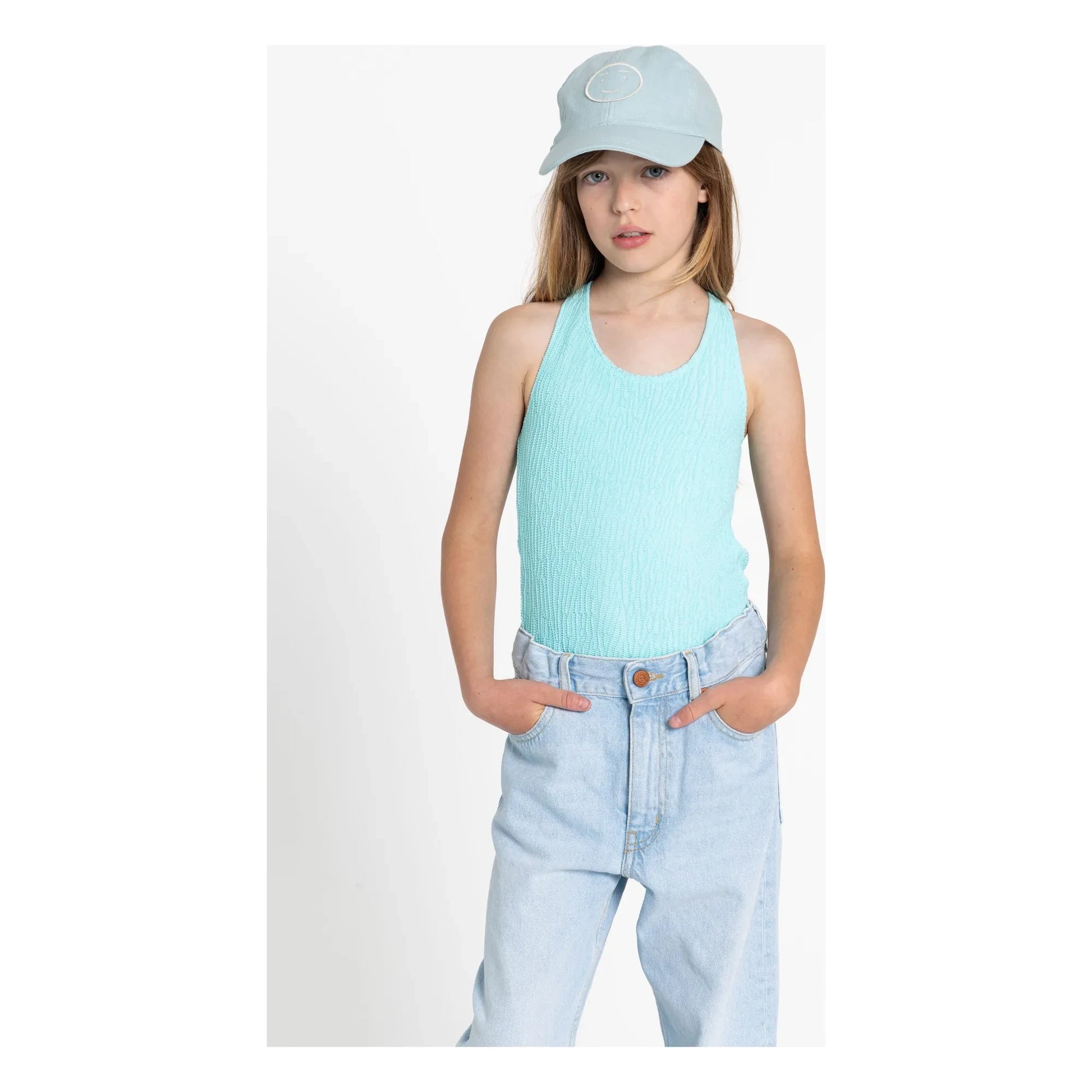 Smallable Kid - New Sally Swimsuit | Light blue