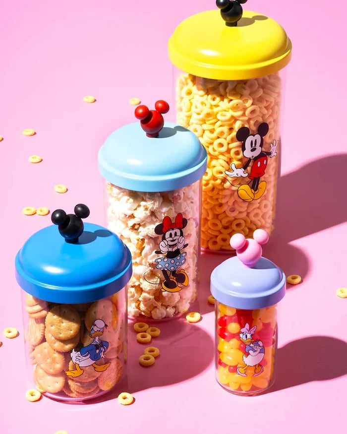 Bodum Plastik Dökme Ürünler İçin Saklama Kabı Seti Chambordset Disney-Mickey