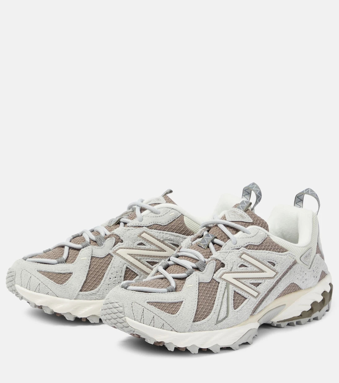 New Balance - 610V1 leather-trimmed sneakers
