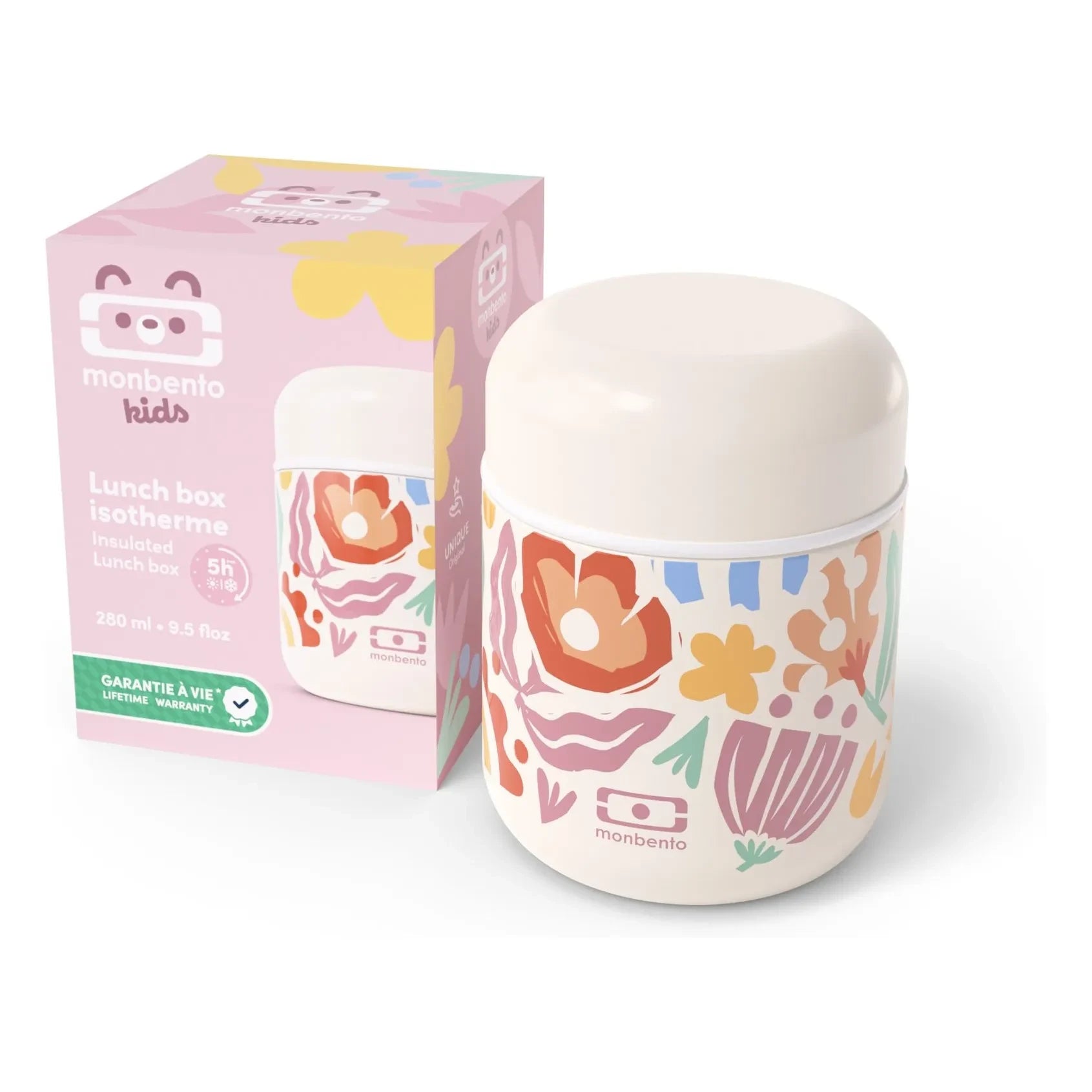 Monbento - Isothermal lunch box Capsule Papercut