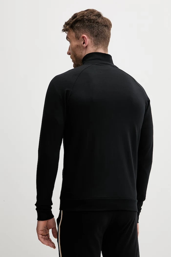 BOSS суичър с цип мъжки от памук Authentic Jacket Z