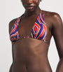 Multi Labirinto Print Bikini Top