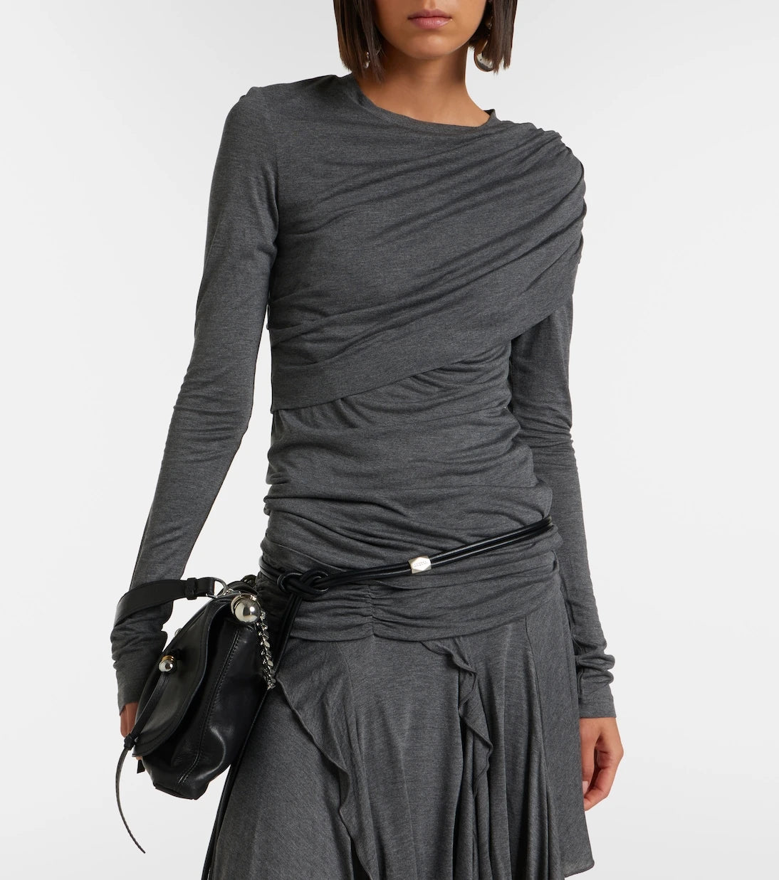 Marant Etoile - Dressi draped jersey top
