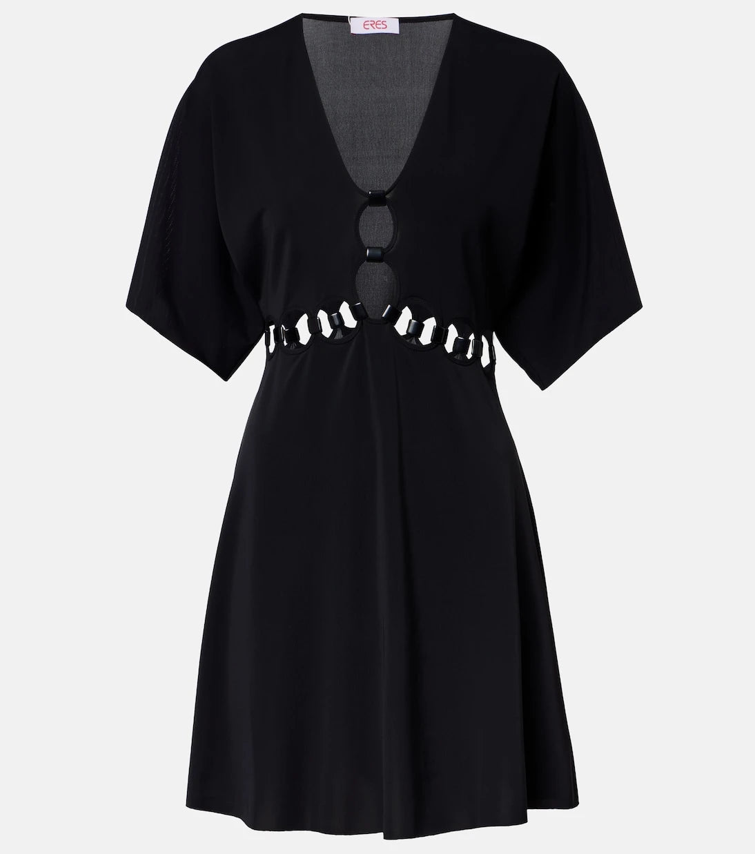 Eres - Connection cutout jersey minidress