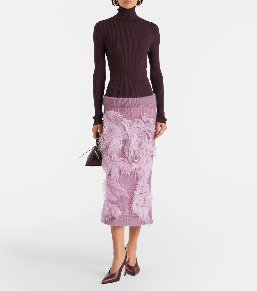 Wolford - Ribbed-knit virgin wool turtleneck top