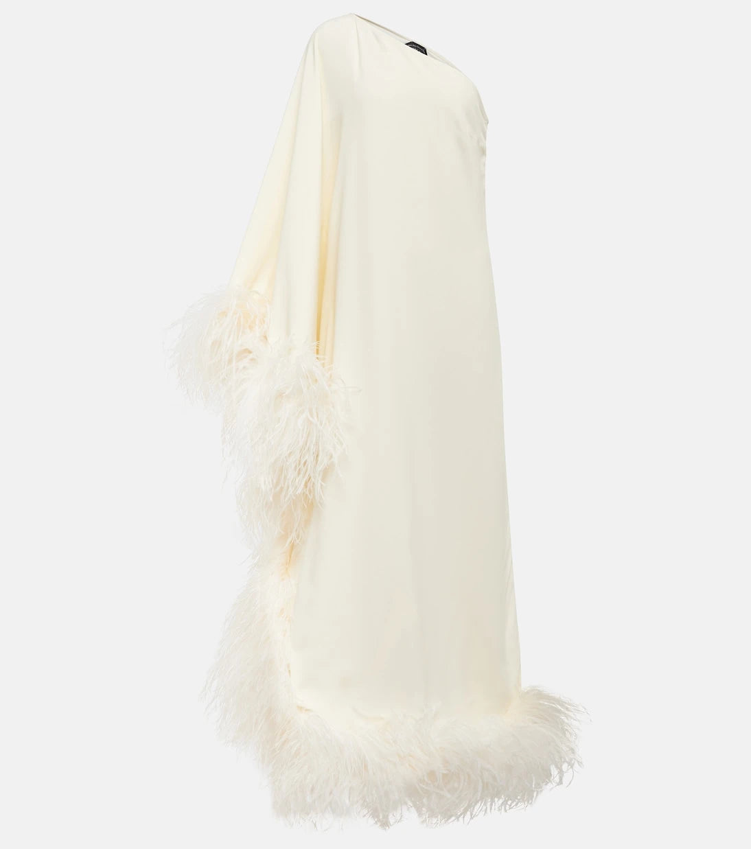 Taller Marmo - Ubud feather-trimmed gown