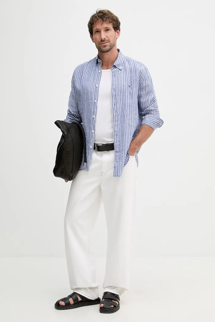 Tommy Hilfiger erkek keten gömlek