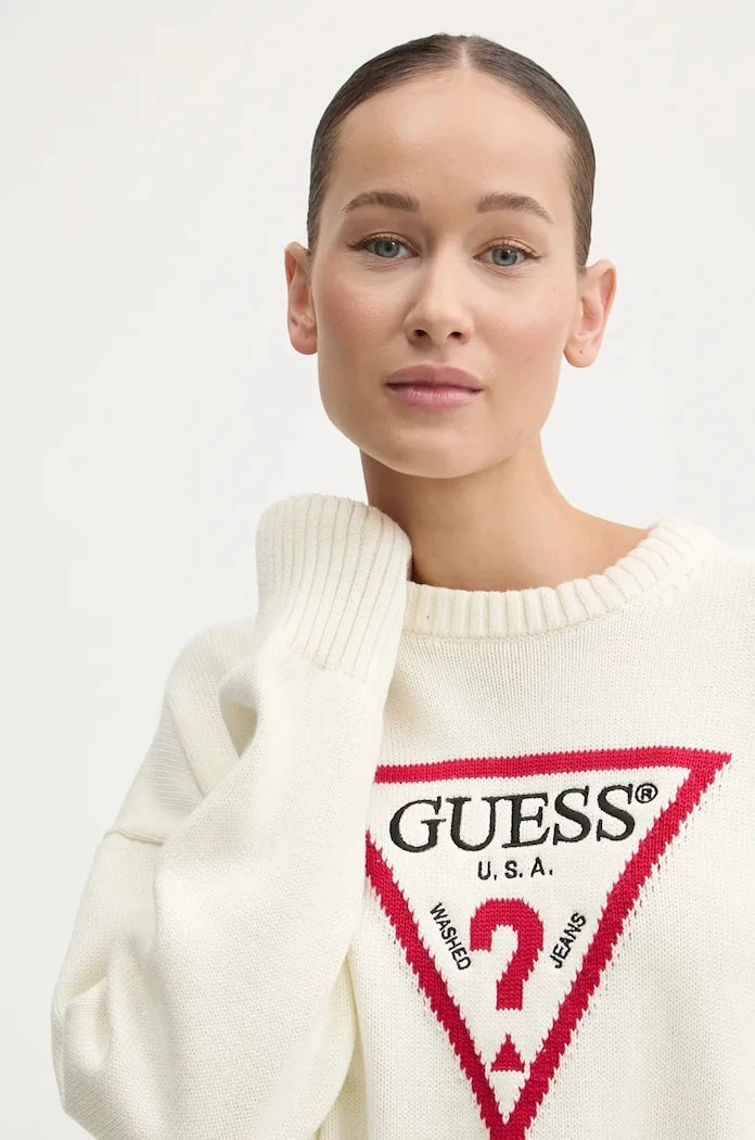 Pamuklu Kazak Guess Jeans