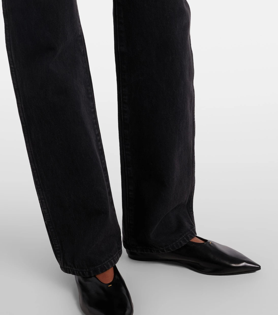 Khaite - Danielle high-rise straight jeans