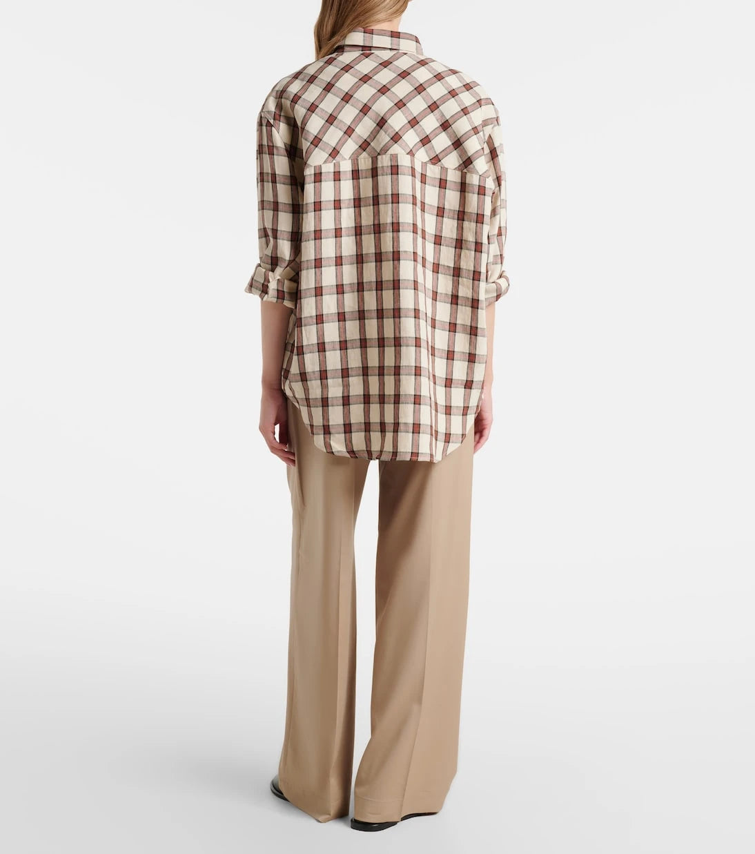 Róhe - Pleated virgin wool wide-leg pants