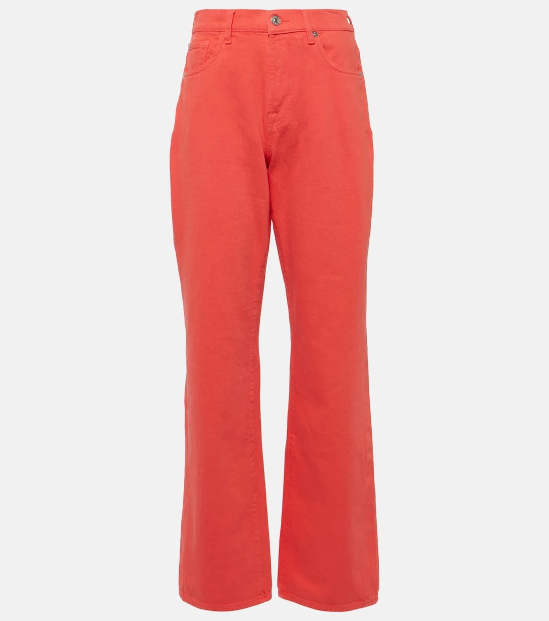 7 For All Mankind - Tess high-rise straight jeans
