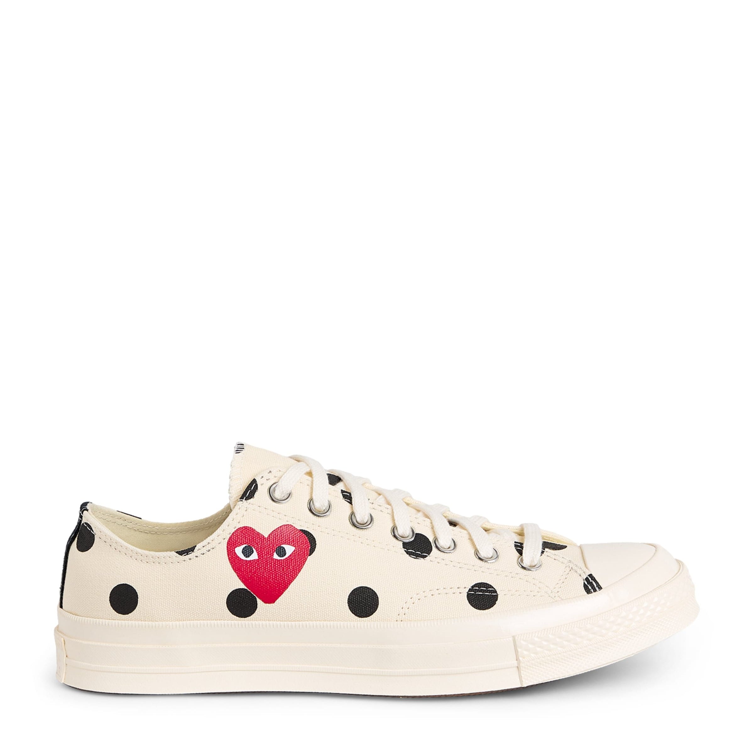 Comme Des Garçons Play x Converse Polka Dot Heart Chuck Taylor All Star '70 Low-Top Sneakers