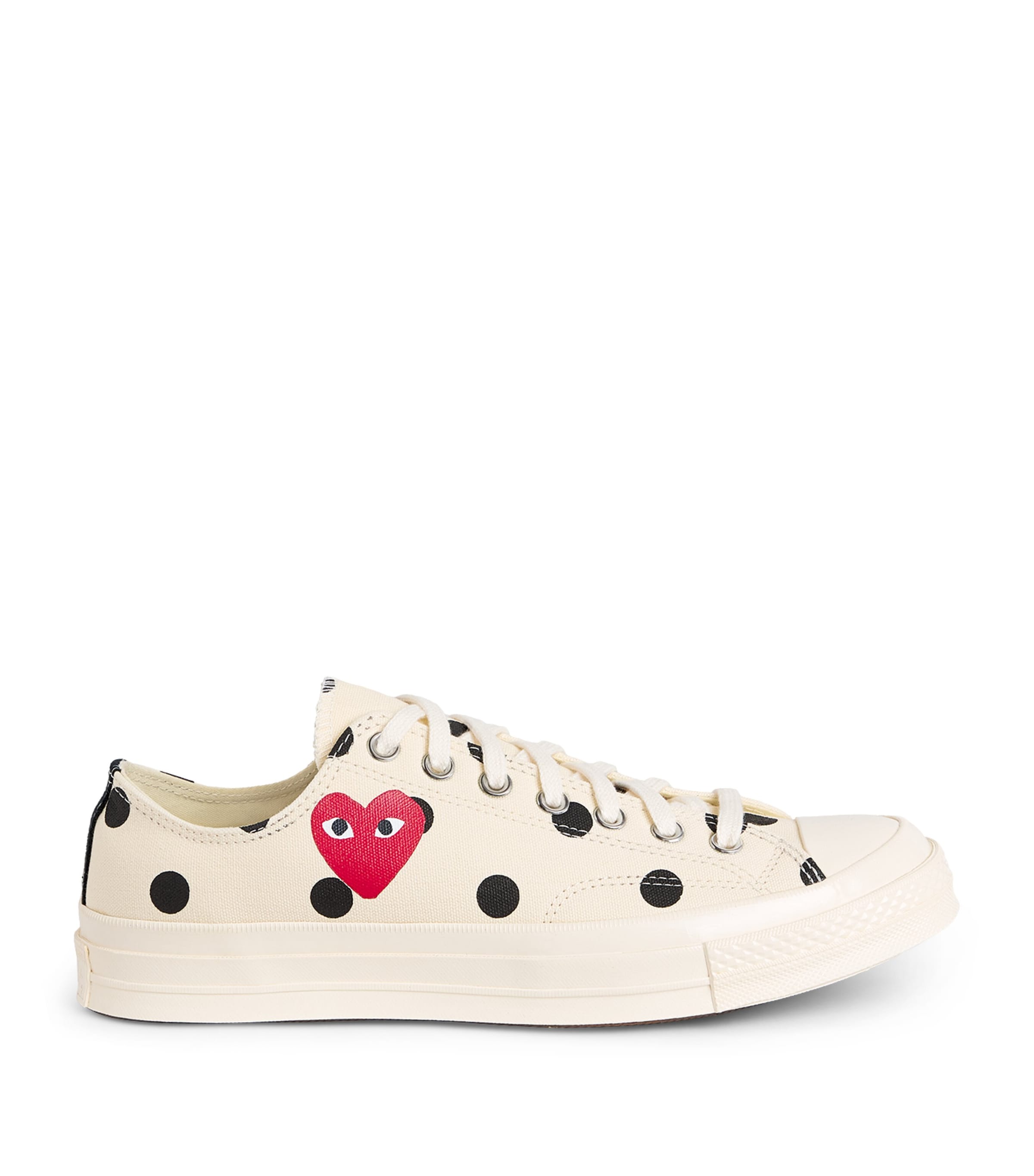 Comme Des Garçons Play x Converse Polka Dot Heart Chuck Taylor All Star '70 Low-Top Sneakers