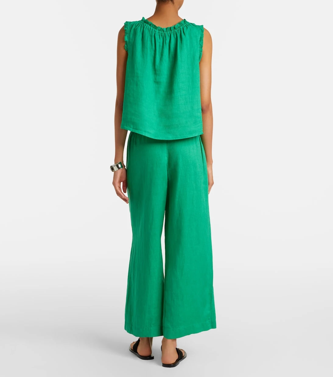 Velvet - Lola linen wide-leg pants