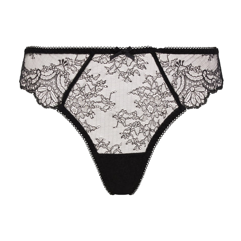 Black Lace Tanga